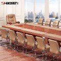 Rolls 520 Factory supplies luxury walnut custom commercial funky office conference tables meeting table desk